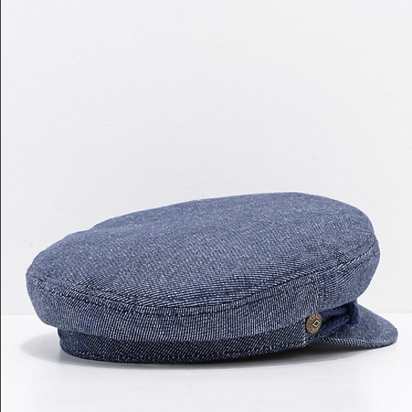 Brixton Denim/ Blue Fiddler Cap - Picture 4 of 6